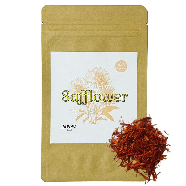 サフラワー 紅花 べにばな Safflower ハーブティー ノンカフェイン 茶葉 原料以外無添加 ...