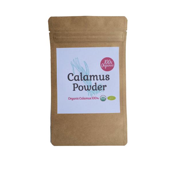 100%オーガニック しょうぶ根 パウダー 100g (Acorus Calamus Root / ...