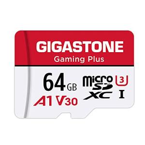 Gigastone Micro SD Card 64GB マイクロSDカード フルHD アダプタ付 adapter SDXC U1 C10 95MB/