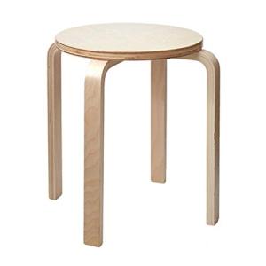 アンドエヌイー ラウンドスツール ナチュラル NEK-059-NA