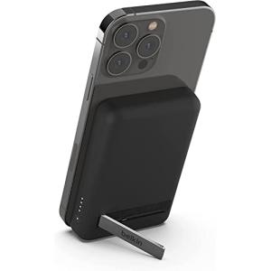 belkin BPD004BTBK MagSafe対応 磁気ワイヤレスパワーバンク5K＋スタンド 5000mAh ブラック