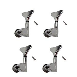 Musiclily 4連 R4 ベース用ペグ クロム