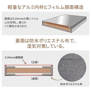 割れない鏡 フィルムミラー ダンス 鏡 全身鏡...の詳細画像3