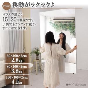 lalaspace 割れないミラー キャスター...の詳細画像2