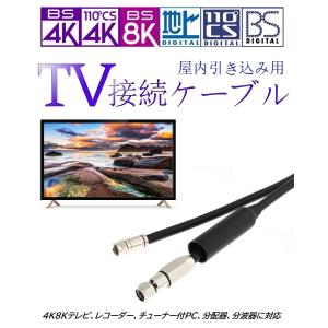 黒 富士電線 衛星放送受信用同軸ケーブル S5CFB×100m巻き S5CFB(クロ