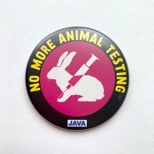 車用ステッカー動物実験反対 S 2 Javaグッズストア 通販 Yahoo ショッピング