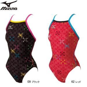 MIZUNO女児用 ＥＸＥＲ　ＳＵＩＴＳ 練習用水着 ワンピース（ハイカット） 130・140サイズ 85NP-320【13SS】｜javasports