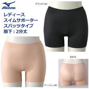 SALE MIZUNO（ミズノ） 女性用（レディース） フィットネス用（足つき：スパッツタイプ） スイムサポーター<br>（スイムショーツ・アンダ｜javasports