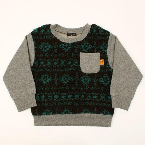50％OFF セール SALE トレーナー 長袖 ボア 男の子 キッズサイズ 子供服 ダディオダディ...