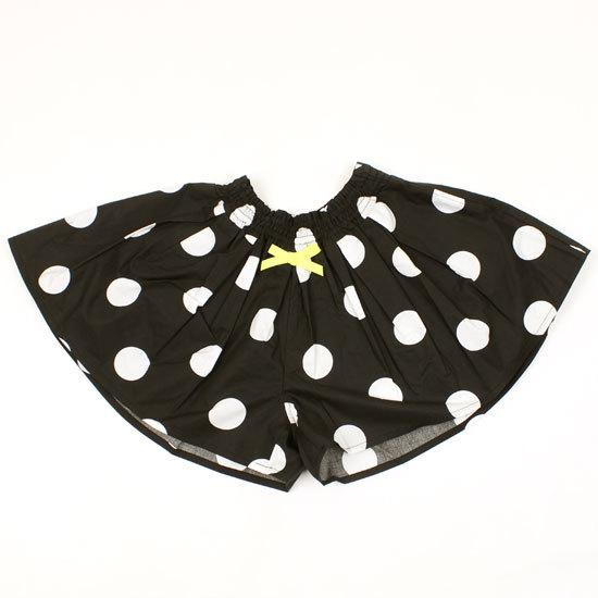 セール SALE 50%OFF キュロットパンツ　ドット　リボン　女の子　キッズサイズ　子供服　ジェ...