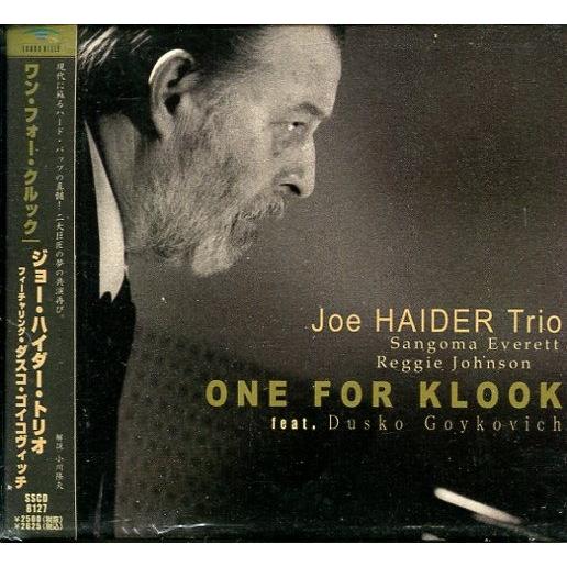 廃盤　[中古ＣＤ]Joe Haider（ジョー・ハイダー・トリオ）/ワン・フォー・クルック（SSCD...