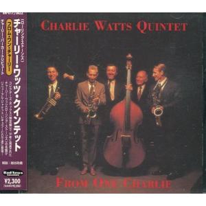 [中古ＣＤ]Charlie Watts Quintet/From One Charlie (BN-017)