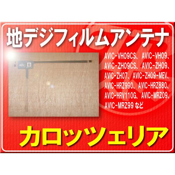 パイオニア純正フィルムアンテナ(B)1枚■CZN6548 「carfilb009」 AVIC-RL9...