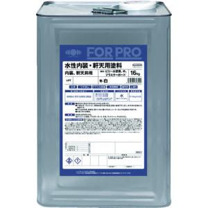 ニッぺ FORPRO水性内装・軒天用塗料 16kg 白 411F071 4976124748929｜jb-tool