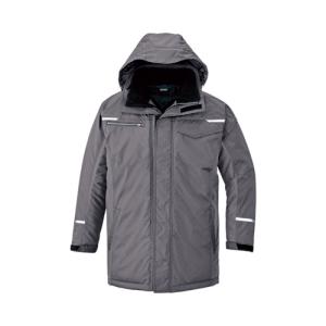 アイトス 制電防寒コート グレー AZ9365-004-4L