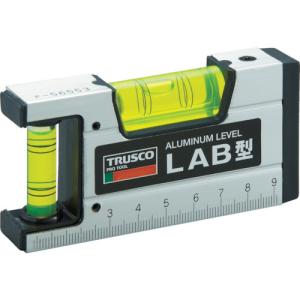 TRUSCO 箱型アルミレベル マグネット付 100mm LABM-100｜jb-tool