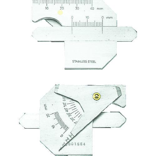 TRUSCO 溶接ゲージ 寸法測定精度±0.4 TWG-1