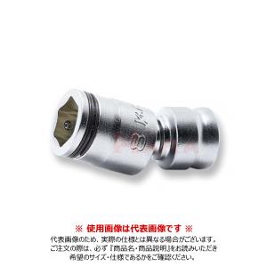 コーケン ko-ken Z-EAL 1/4"(6.35mm)SQ. ナットグリップユニバーサルソケット 12mm 2441MZ-12｜jb-tool