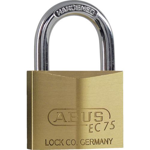 ABUS 真鍮南京錠 EC75-40 ディンプルシリンダー バラ番 EC75-40-KD