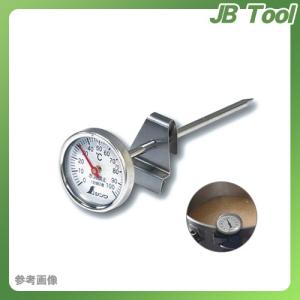 シンワ測定 温度計 V-1 丸T字型 0〜100℃ φ3.5×13cm 調理用 72960｜jb-tool