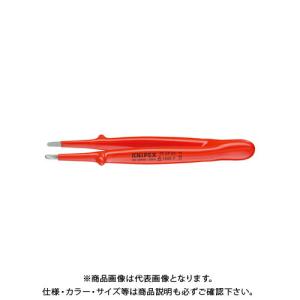 クニペックス KNIPEX 9267-63 絶縁精密ピンセット 145MM 9267-63｜jb-tool