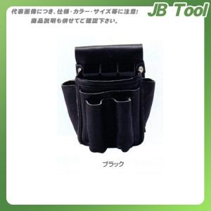 広島 HIROSHIMA 床用ポケット2 ブラック 198-14｜jb-tool