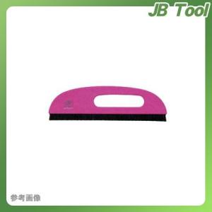 広島 HIROSHIMA カラー 二行ブラシ樹脂製(ピンク) 9寸 473-30｜jb-tool