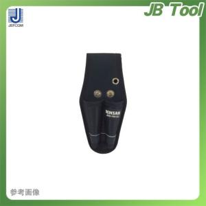 デンサン DENSAN 電工プロキャンバスホルダー(ドライバー2丁吊) JND-952-BK｜jb-tool