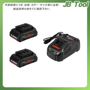 ボッシュ BOSCH バッテリー充電器セット(ProCORE18V4.0×2個、GAL1880CV×1個) ProCORE18V4S2｜jb-tool
