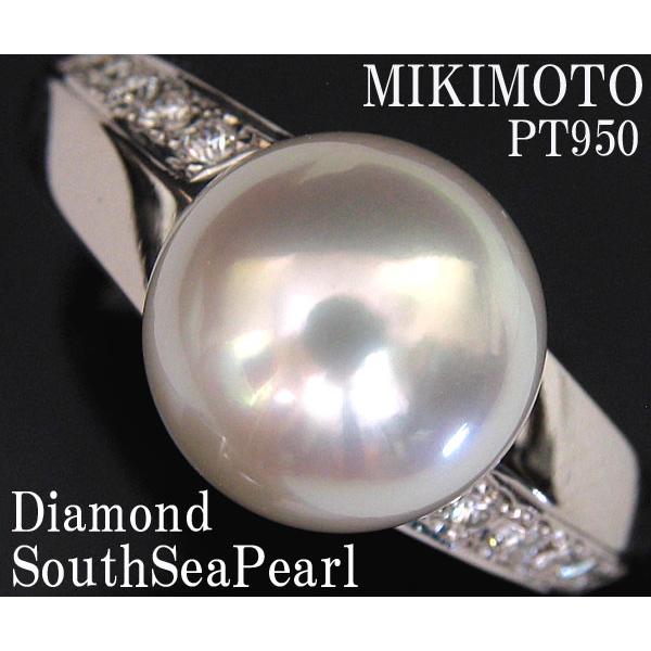 ☆じゅえりぃばんく☆ ミキモト MIKIMOTO 南洋真珠 花珠 １０．２ｍｍ ！ ＰＴ９５０ シロ...