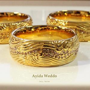 CHILL FACTOR コックリング Ayida Weddo アイダ ウェド アウラ 725 ステンレス製 メンズ アクセサリー