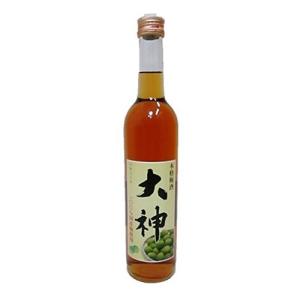 本格 梅酒　大神 500ml (退職祝い 還暦祝い 古希祝い お中元 誕生日 プレゼント)