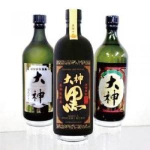 本格芋焼酎 大神 25度 720ml 飲み比べ 3本セット｜jbshuhan