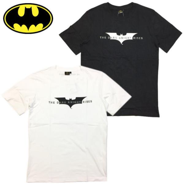 新品 BATMAN バットマン Tシャツ THE DARK KNIGHT RISE プリント 半袖T...