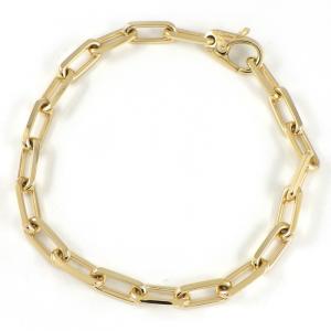 カルティエ Cartier ブレスレット サントス ミディアム B6021300 チェーン K18YG