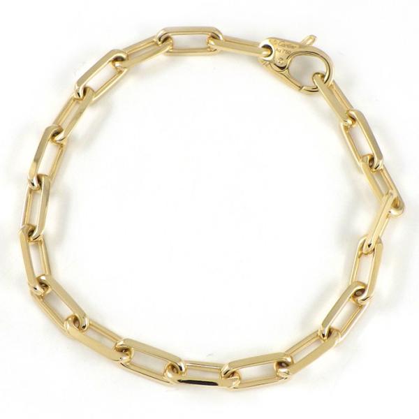 カルティエ Cartier ブレスレット サントス ミディアム B6021300 チェーン K18Y...