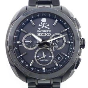 セイコー SEIKO 腕時計 アストロン SBXC041/5X53-0AR0 mastermindJAPAN コラボ 150本 限定 レア 美品 ブラ