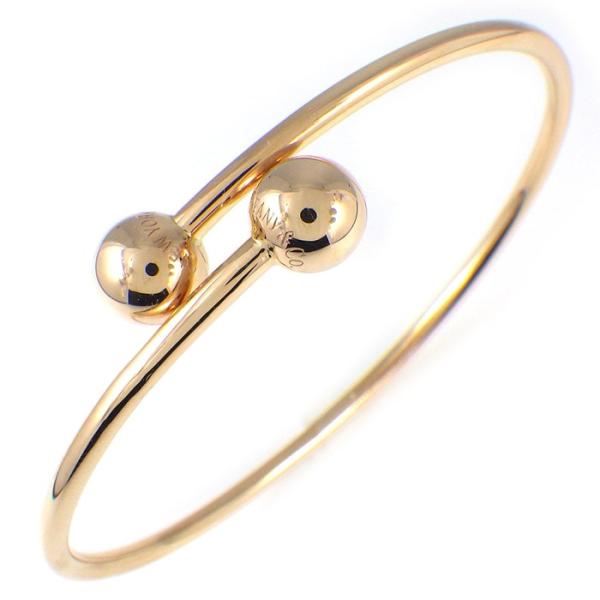ティファニー Tiffany &amp; Co. バングル ハードウェアボール K18PG