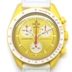 スウォッチ×オメガ Swatch×OMEGA 腕時計 ムーンスウォッチ ミッション トゥ ザ サン SO33J100 スピードマスター ゴールド文字盤