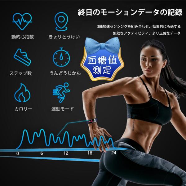 レビューで特典GET！多機能健康管理 皮膚温変動測定  HD超大画面タッチスクリーン スマートウォッ...