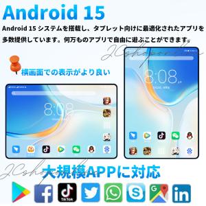 Android15 タブレット PC 本体 1...の詳細画像5
