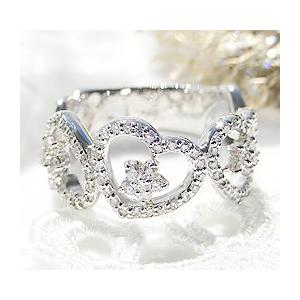 ダイヤモンド リング プラチナ 指輪 V字 二連 エタニティ pt900