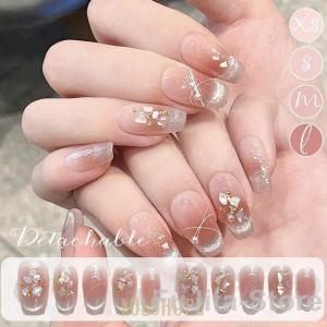 ネイルチップ ネイルシール 貼るだけ 付け爪 チップ ショート ネイルアート ネイルラップ セルフネイル ネイルシール ジェル 結婚式 披露宴 成人式 結婚式｜jchc