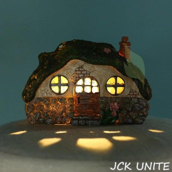 ソーラーライト ランプ 妖精の家 クリスマスライト 防水 庭 太陽光
