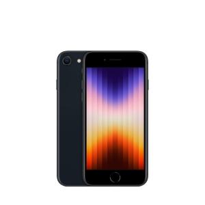 ★新品未使用【開封済】 Apple SIMフリー iPhoneSE3 64GB 5G ミッドナイト MMYC3J/A A2782 本体 ★ガラスフィルムと透明ケースプレゼント♪