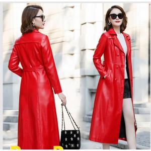 新作 PUレザー チェスターコート スプリングコート厚手