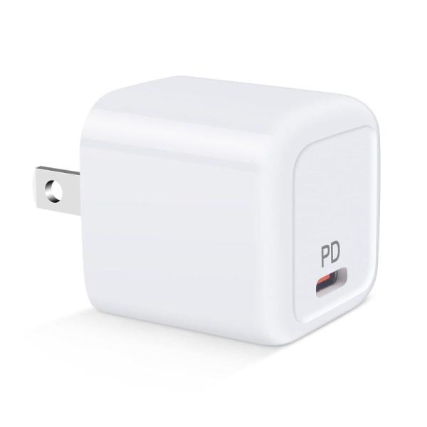 USB PD対応 充電器 USB-C コンセント 20W Type-C *1ポート iPhone14...