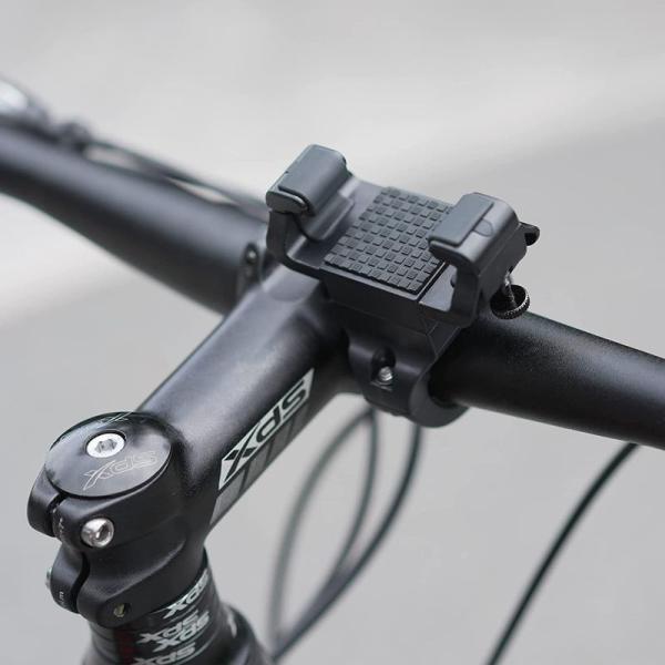 UPPEL 自転車 スマホ ホルダー 360°回転可能な自転車電話ホルダーfor iPhone 12...