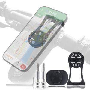 DOKEEP 自転車 スマホ ホルダー 取り外し可能 片手操作 アルミニウム合金 バイク iphone スマホ ホルダー マウンテンバイク｜jcserv