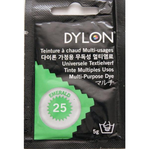 DYLON マルチ (衣類・繊維用染料) 5g col.25 エメラルド 日本正規品